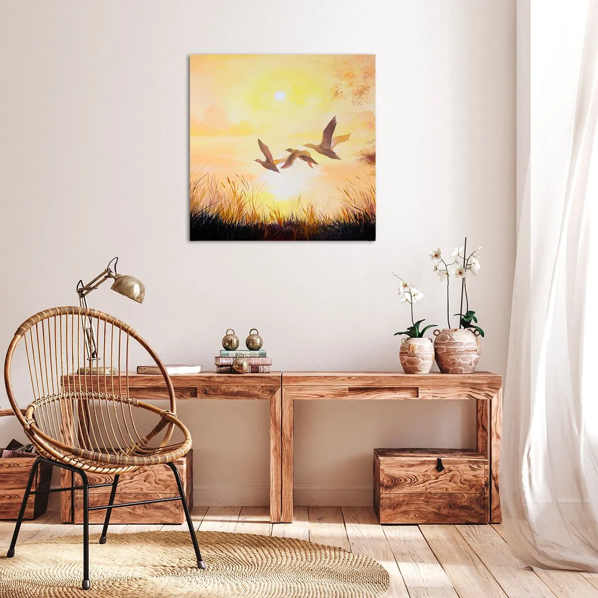 Obraz na plátně - Začátek daleké cesty - 60x60 cm
