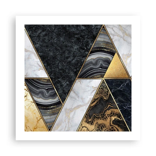 Plakát - Kámen vedle kamene - 50x50 cm