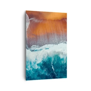 Obraz na plátně - Dotek oceánu - 80x120 cm