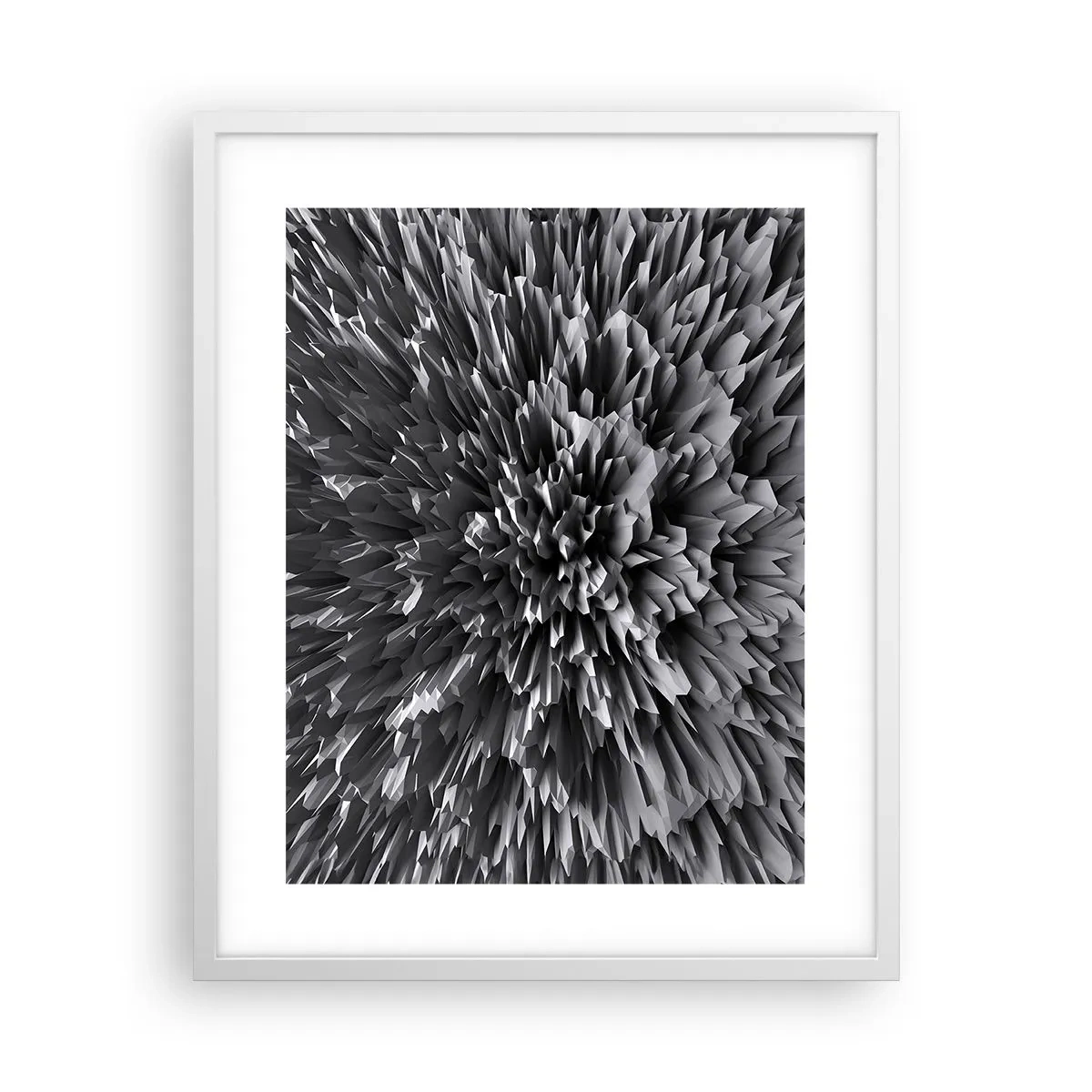 Plakát v bílém rámu - Ostřejší to už nebude - 40x50 cm