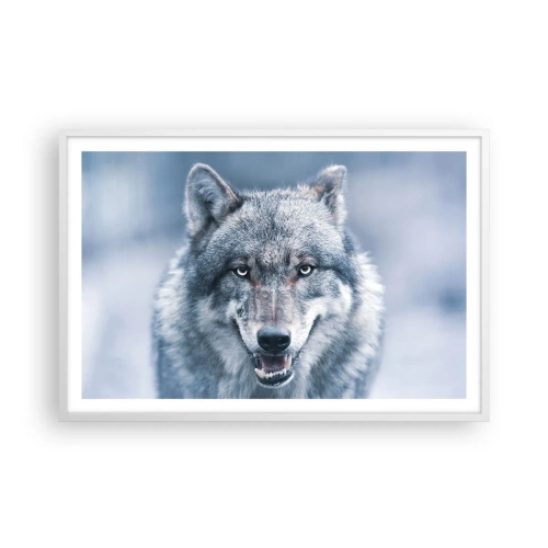 Plakát v bílém rámu - Přijmete tuto výzvu? - 91x61 cm