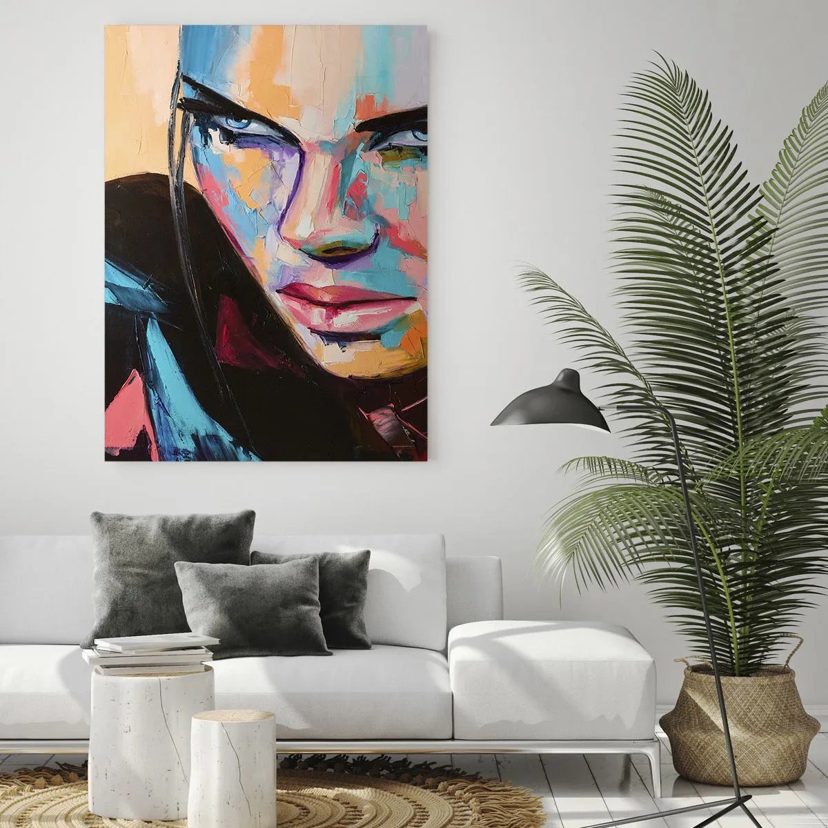 Obraz na skle - Divokost srdce - 50x70 cm
