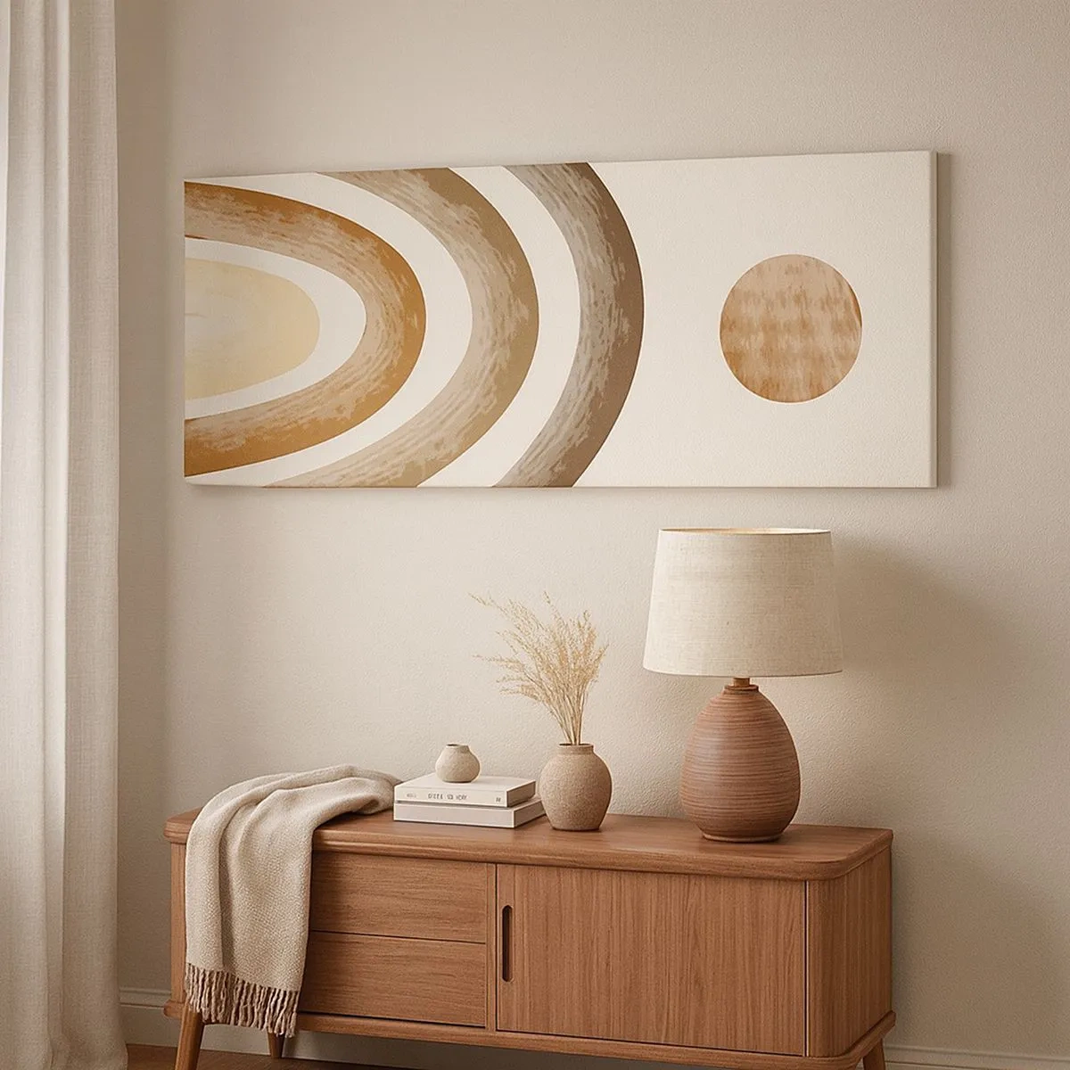 Obraz na plátně - V předaleké galaxii - 100x40 cm