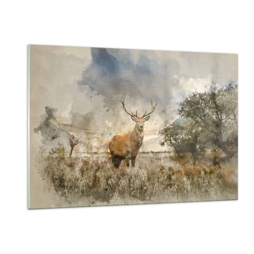 Obraz na skle - Důstojnost - síla - majestátnost - 120x80 cm