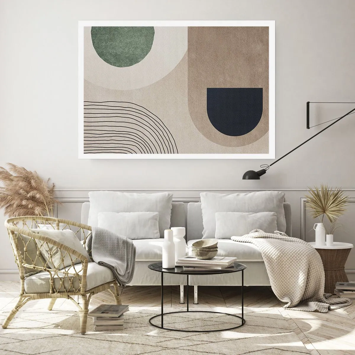 Plakát - Něžnost oválu - 91x61 cm