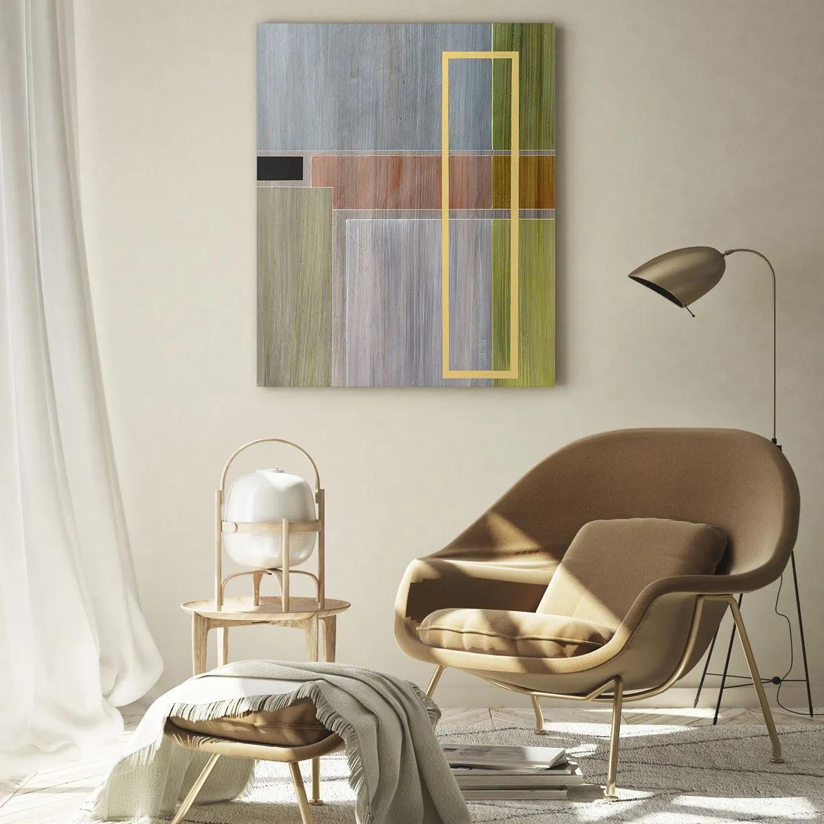 Obraz na skle - Jednoduše a v klidu - 70x100 cm