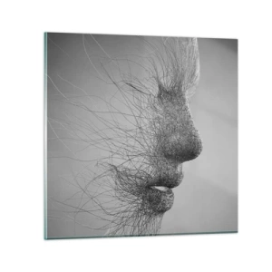 Obraz na skle - Duch větru - 70x70 cm