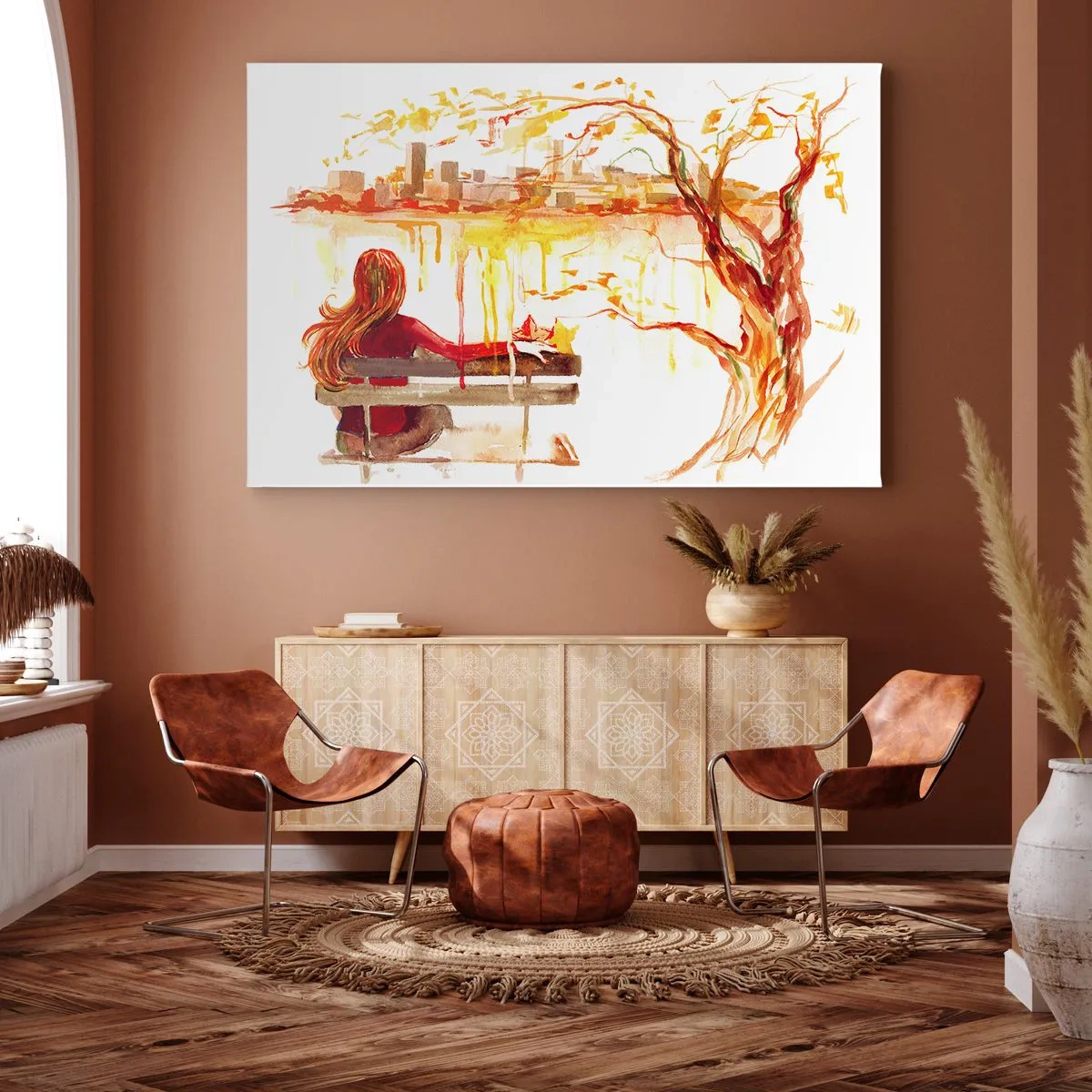 Obraz na plátně - Okamžik zamyšlení - 120x80 cm