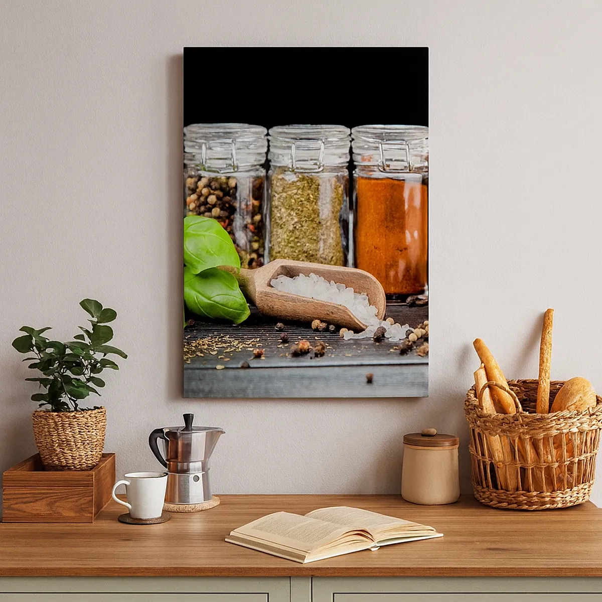 Obraz na plátně - Aby měl život chuť - 50x70 cm