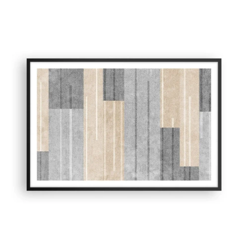 Plakát v černém rámu - Kompozice: drž se - 91x61 cm