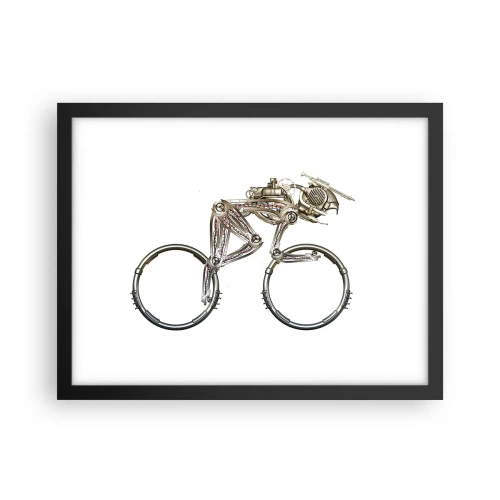 Plakát v černém rámu - Úžasný stroj - 40x30 cm