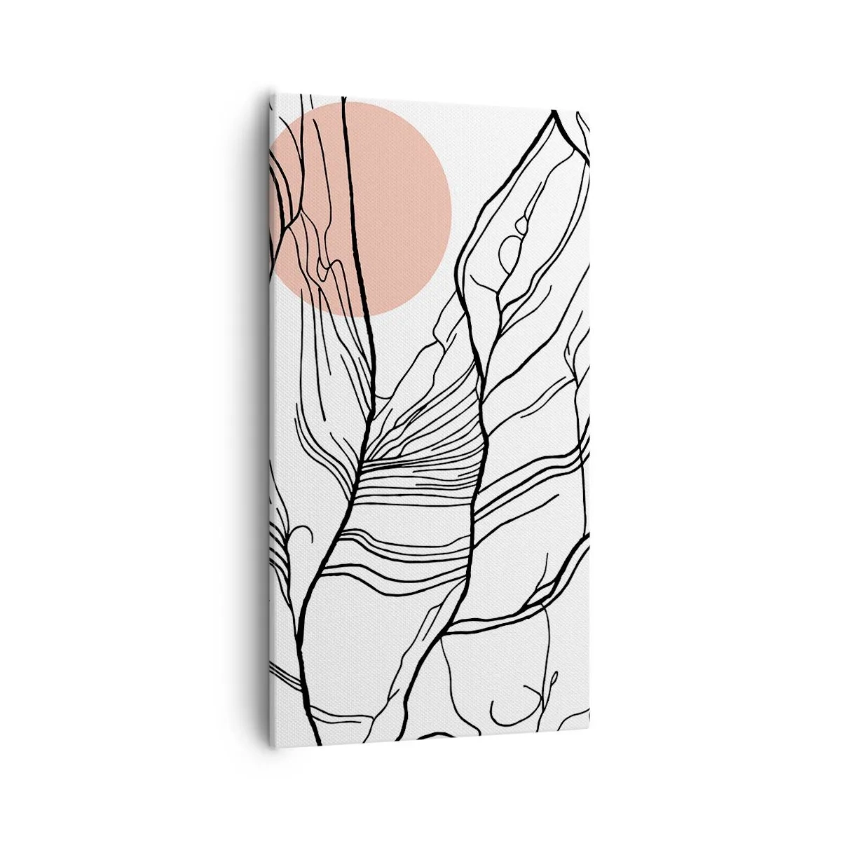 Obraz na plátně - V síti větviček - 55x100 cm