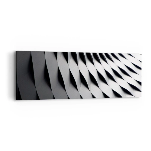 Obraz na plátně - Na hladině vln - 90x30 cm