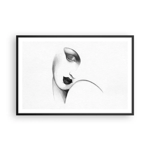 Plakát v černém rámu - Ve stylu Lempické - 91x61 cm