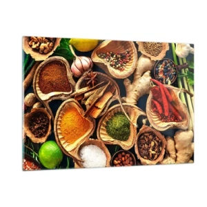 Obraz na skle - Vezmi si, co chceš - 120x80 cm