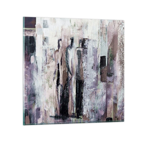 Obraz na skle - Tajemná trojice - 60x60 cm