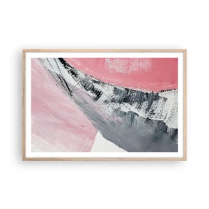 Plakát v rámu světlý dub - Sladěná kompozice - 91x61 cm