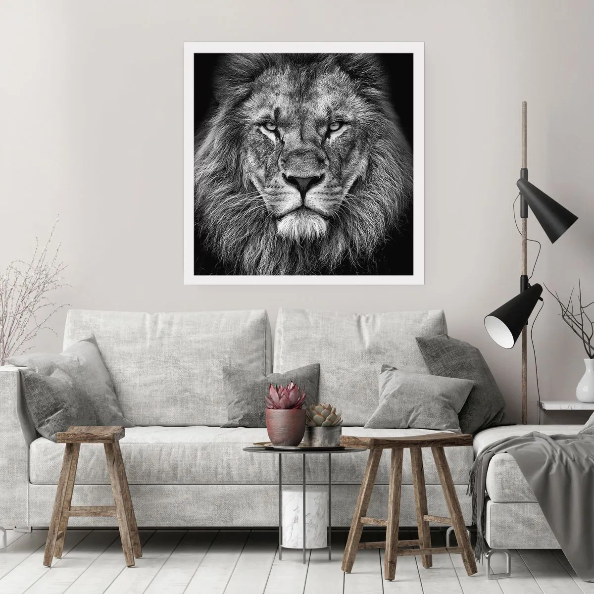 Plakát - V korunovačním oděvu - 40x40 cm