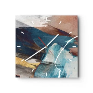 Nástěnné hodiny - Na plno a s energií - 40x40 cm