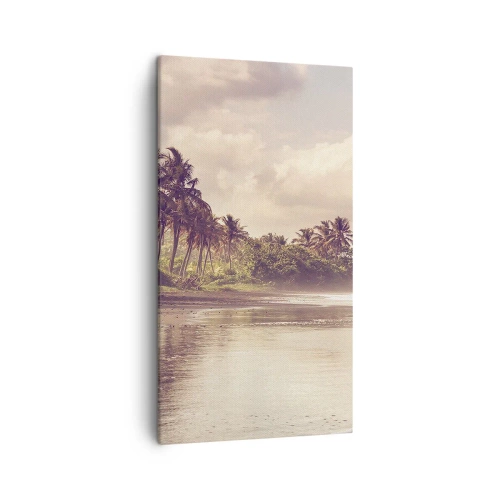 Obraz na plátně - Pohlazení vln - 45x80 cm