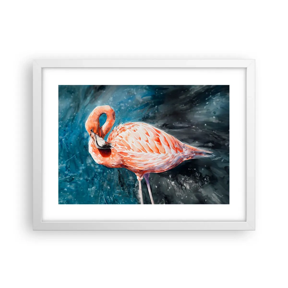 Plakát v bílém rámu - Dekorativní od přírody - 40x30 cm