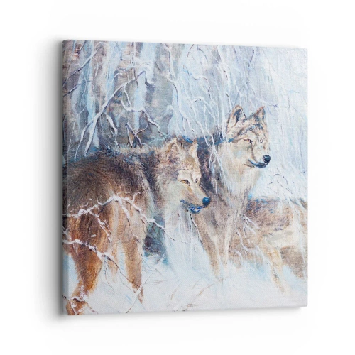 Obraz na plátně - Pozor! Přichází… - 30x30 cm