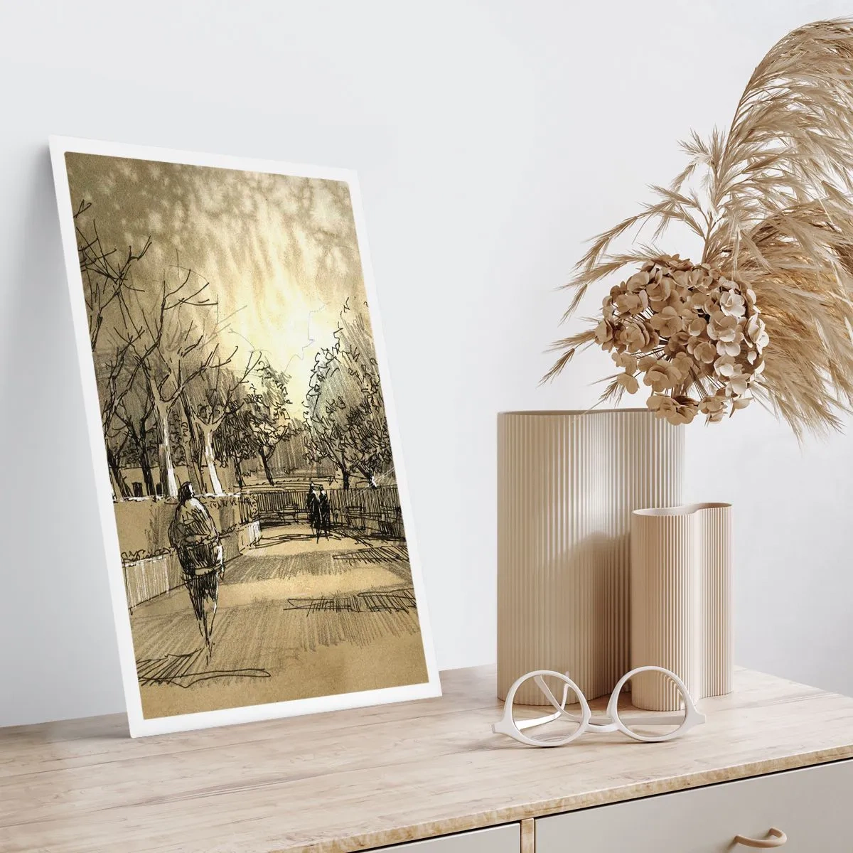 Plakát - Pírkem zastavený okamžik - 40x50 cm