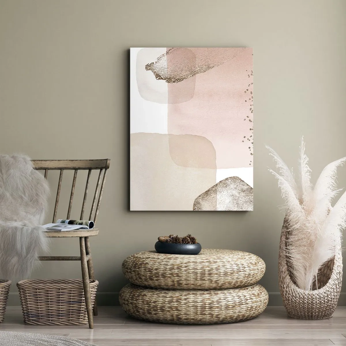 Obraz na plátně - Pohled skrze barvy - 55x100 cm