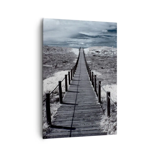 Obraz na plátně - Na samotný břeh - 70x100 cm