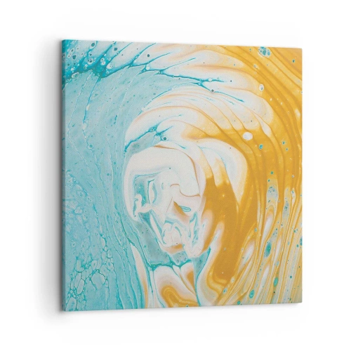 Obraz na plátně - Pastelový vír - 50x50 cm