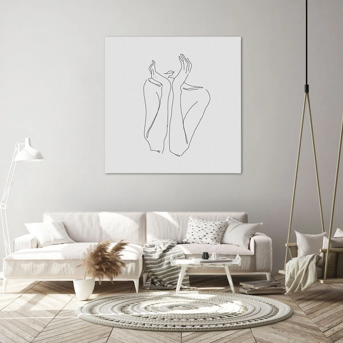 Obraz na plátně - O čem sní dívky - 60x60 cm