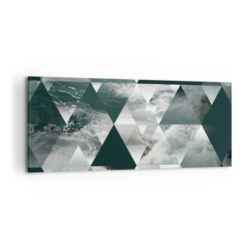Obraz na plátně - Křišťálová perspektiva - 120x50 cm