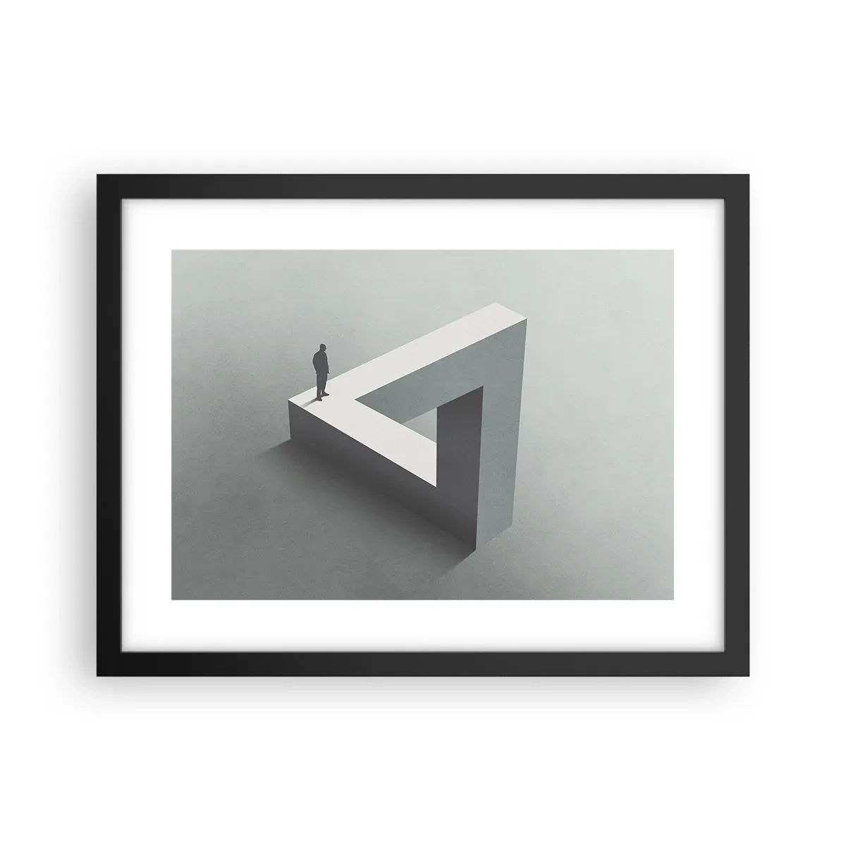 Plakát v černém rámu - A přece je to možné - 40x30 cm