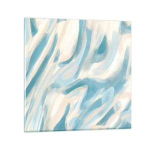 Obraz na skle - Jarní závany - 40x40 cm