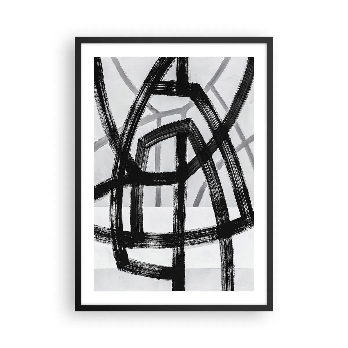 Plakát v černém rámu - Hloubka - 50x70 cm