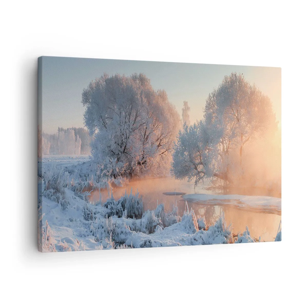 Obraz na plátně - Vše se leskne ve slunečním krystalu - 70x50 cm