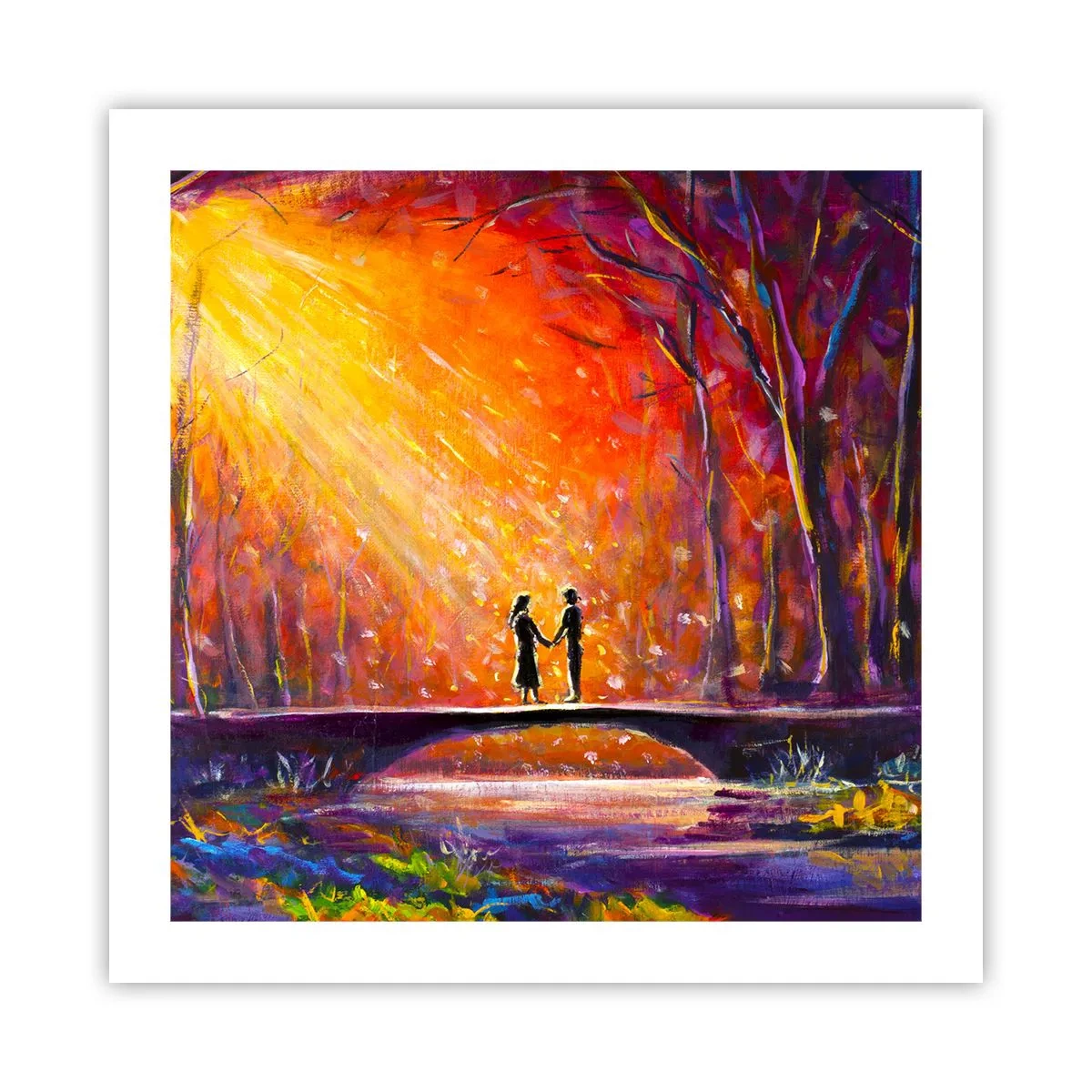 Plakát - Nebe je taky miluje - 50x50 cm