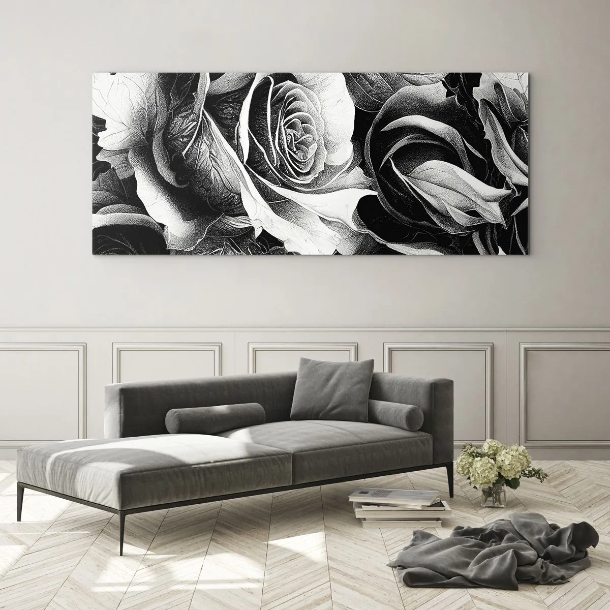 Obraz na skle - Vždy královnou - 100x40 cm