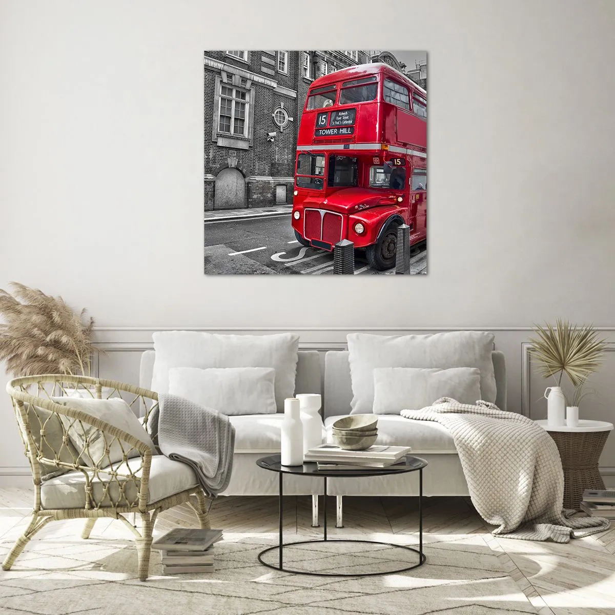 Obraz na skle - Vždy stejný - 50x50 cm