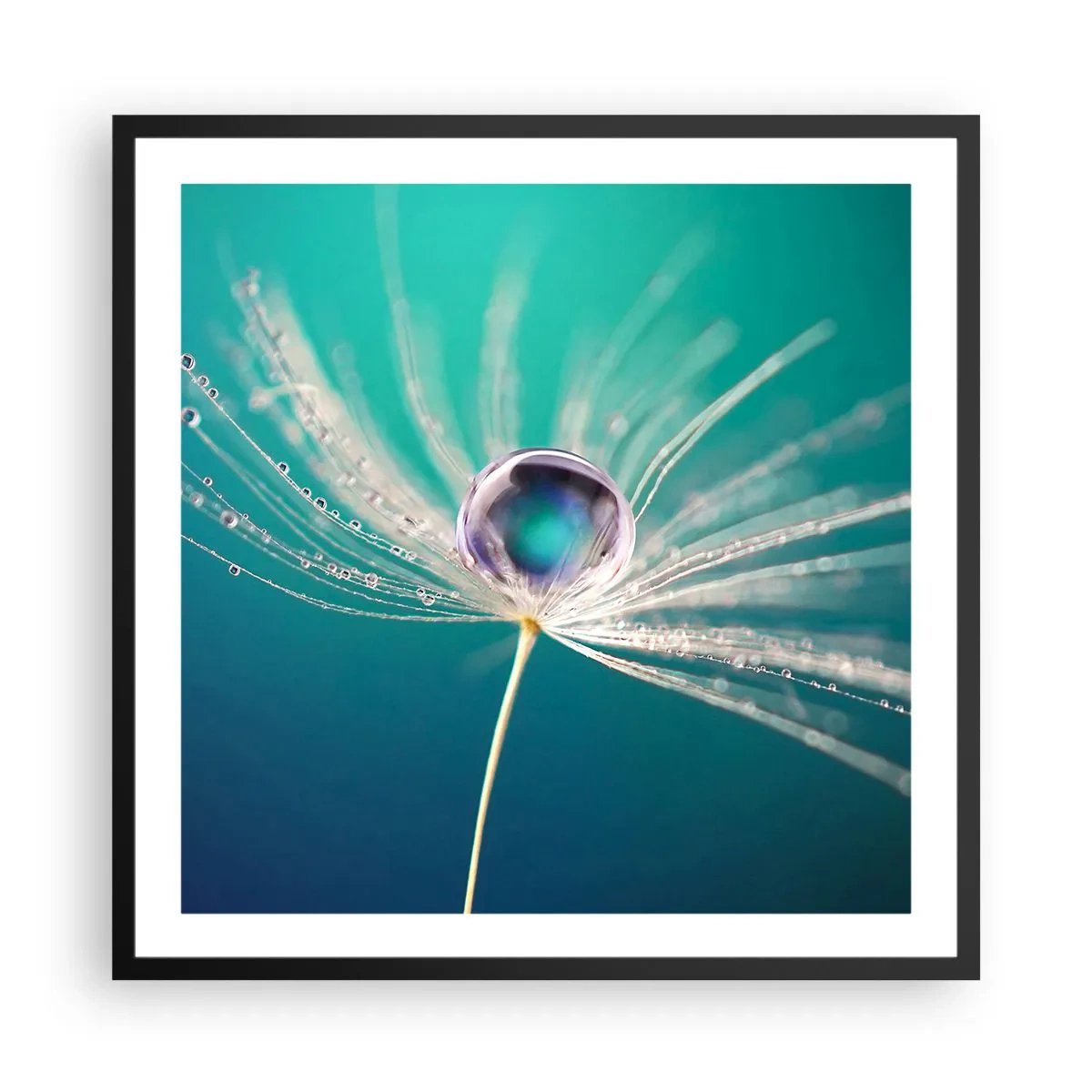 Plakát v černém rámu - Mystický okamžik - 60x60 cm