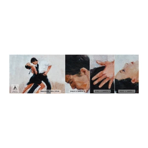 Vzor Fototapety Premium Sand - Tango mých tužeb a snů - Abstrakce, Tanec, Tango - 100x30 cm