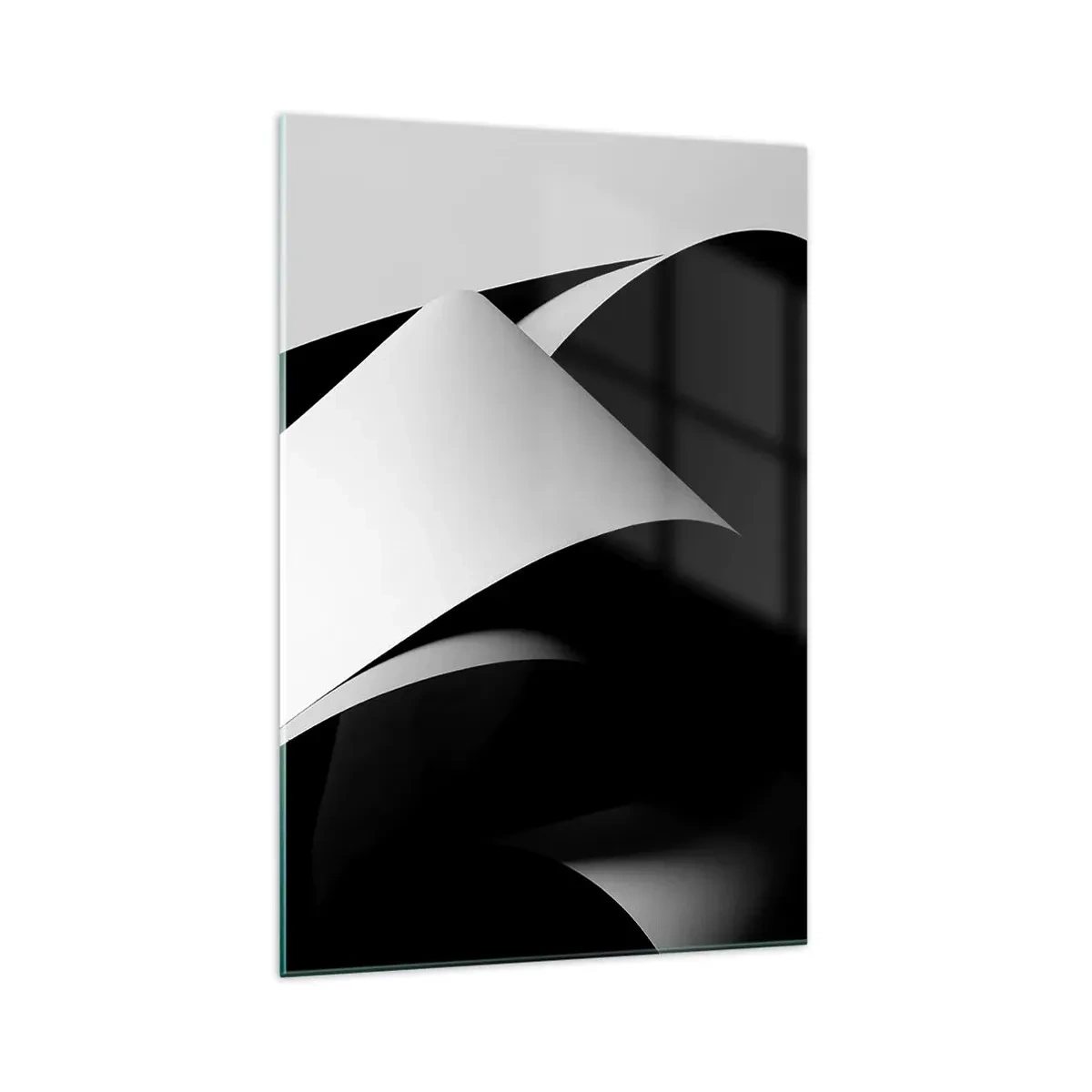 Obraz na skle - Světlo z hlubin stínu - 70x100 cm