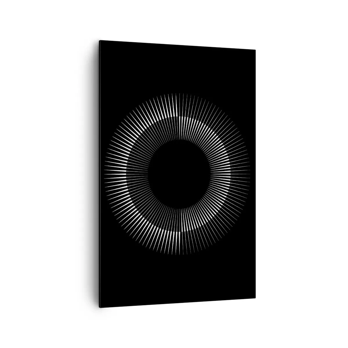 Obraz na plátně - Černé slunce - 80x120 cm