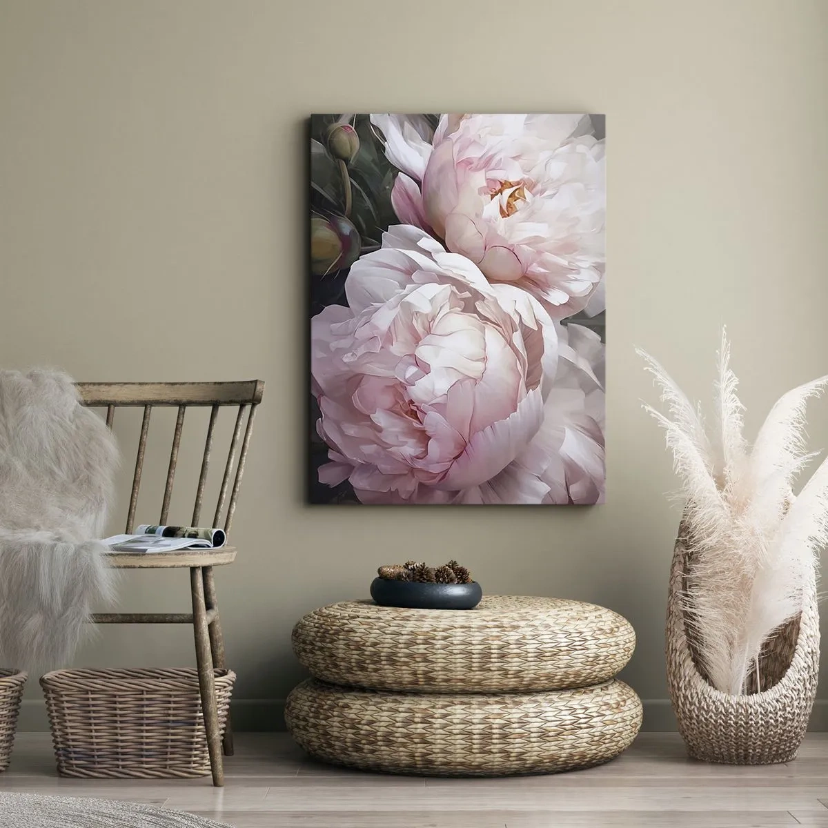 Obraz na plátně - Uchytnuté v rozkvětu - 50x70 cm