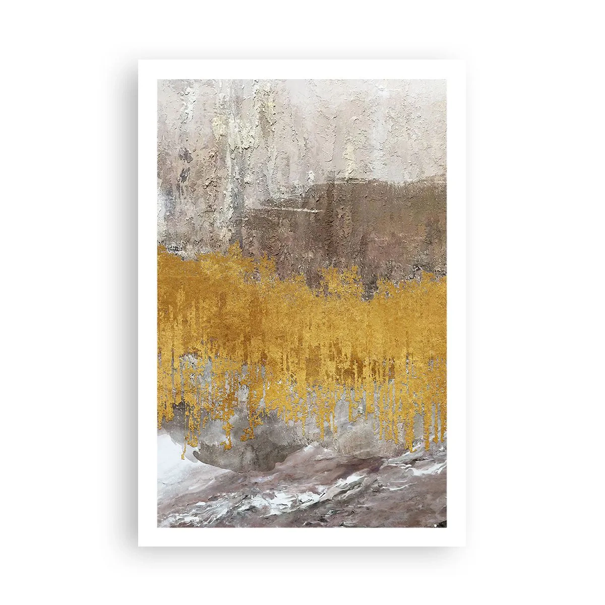 Plakát - Zlatistý závan - 61x91 cm