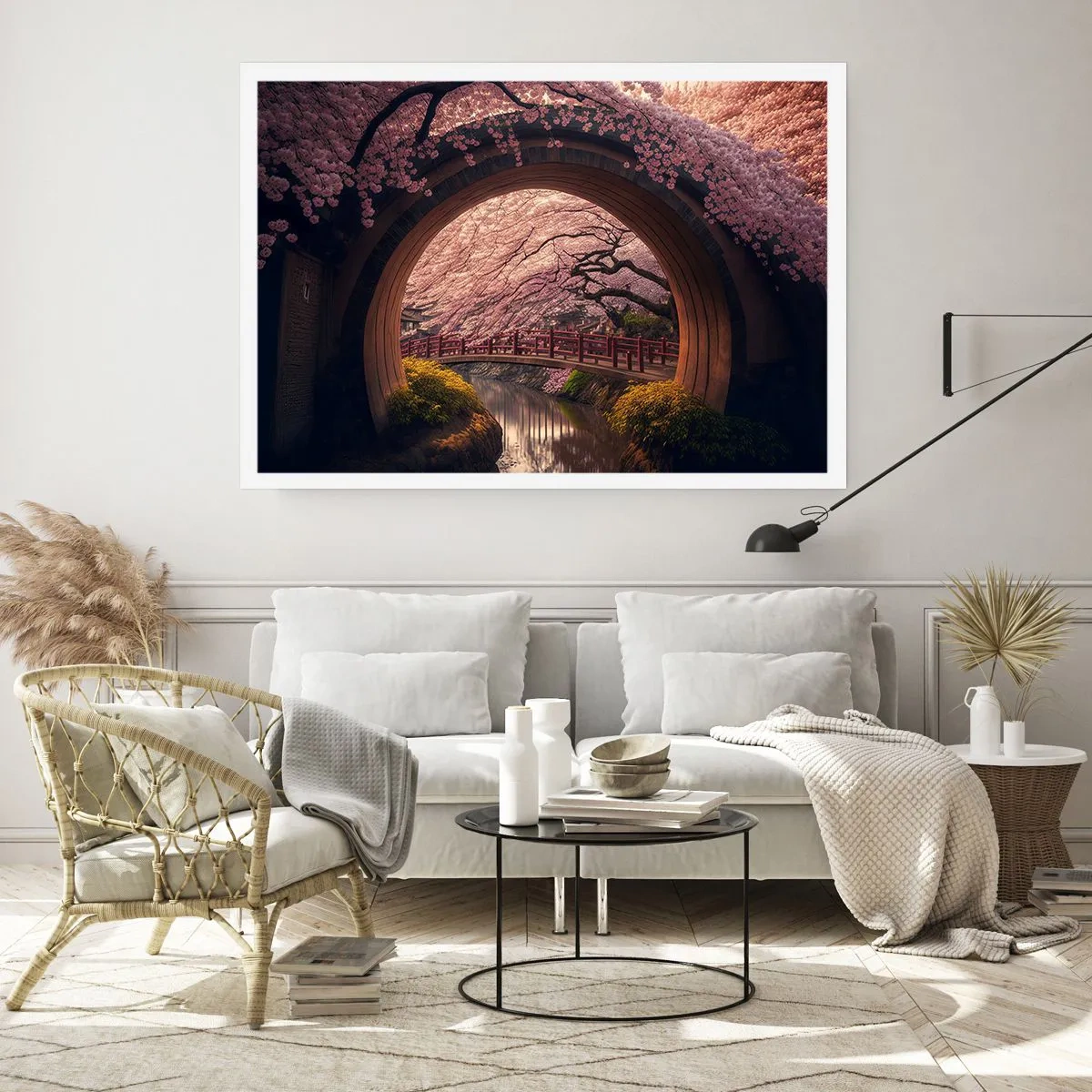 Plakát - Japonské jaro - 70x50 cm