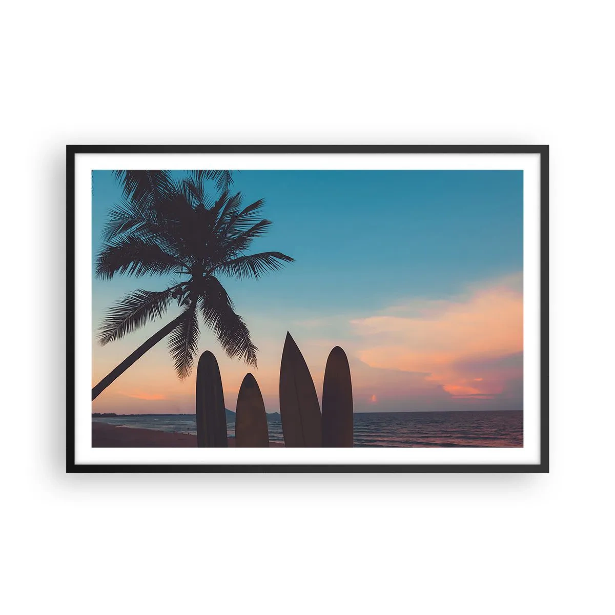 Plakát v černém rámu - Zítra bude také zábava - 91x61 cm