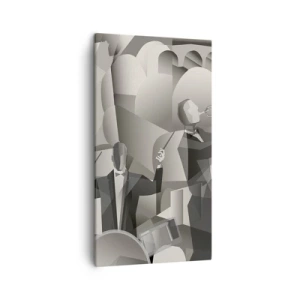 Obraz na plátně - V prostoru zvuků - 45x80 cm