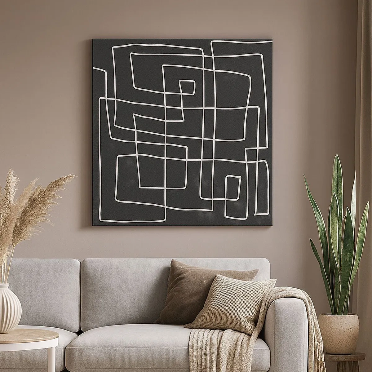 Obraz na plátně - Není to tak jednoduché - 30x30 cm