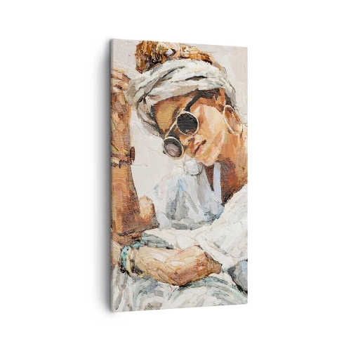 Obraz na plátně - Portrét v plném slunci - 45x80 cm